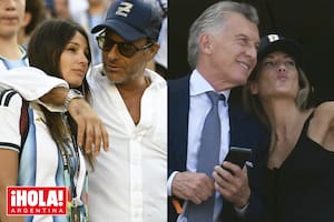 Mauricio Macri y Pampita, enamorados; los fanáticos famosos y los cruces inesperados