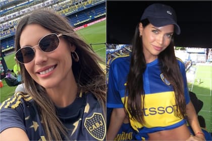 Pampita y Zaira Nara fueron las celebridades más destacadas que dijeron presentes en La Bombonera