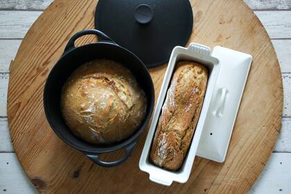 Pan de cerveza y miel.