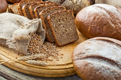 Pan de tres cereales: trigo, centeno y avena
