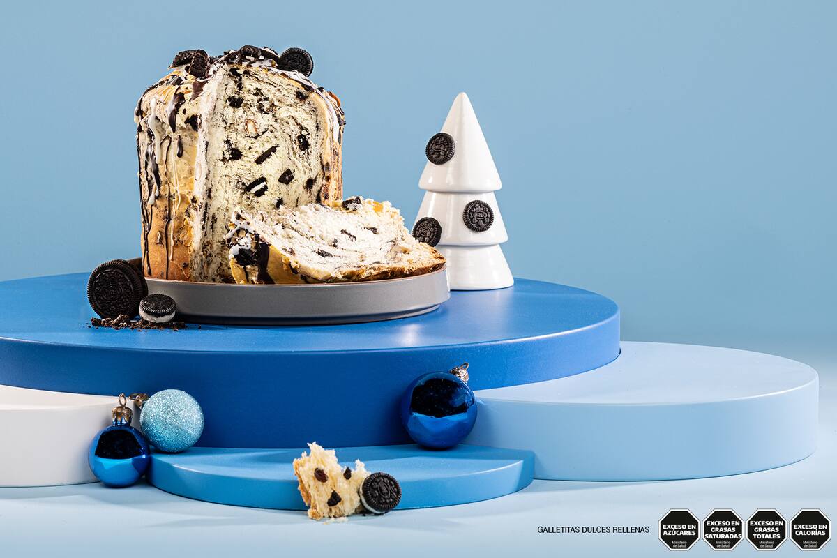 Pan dulce Oreo.