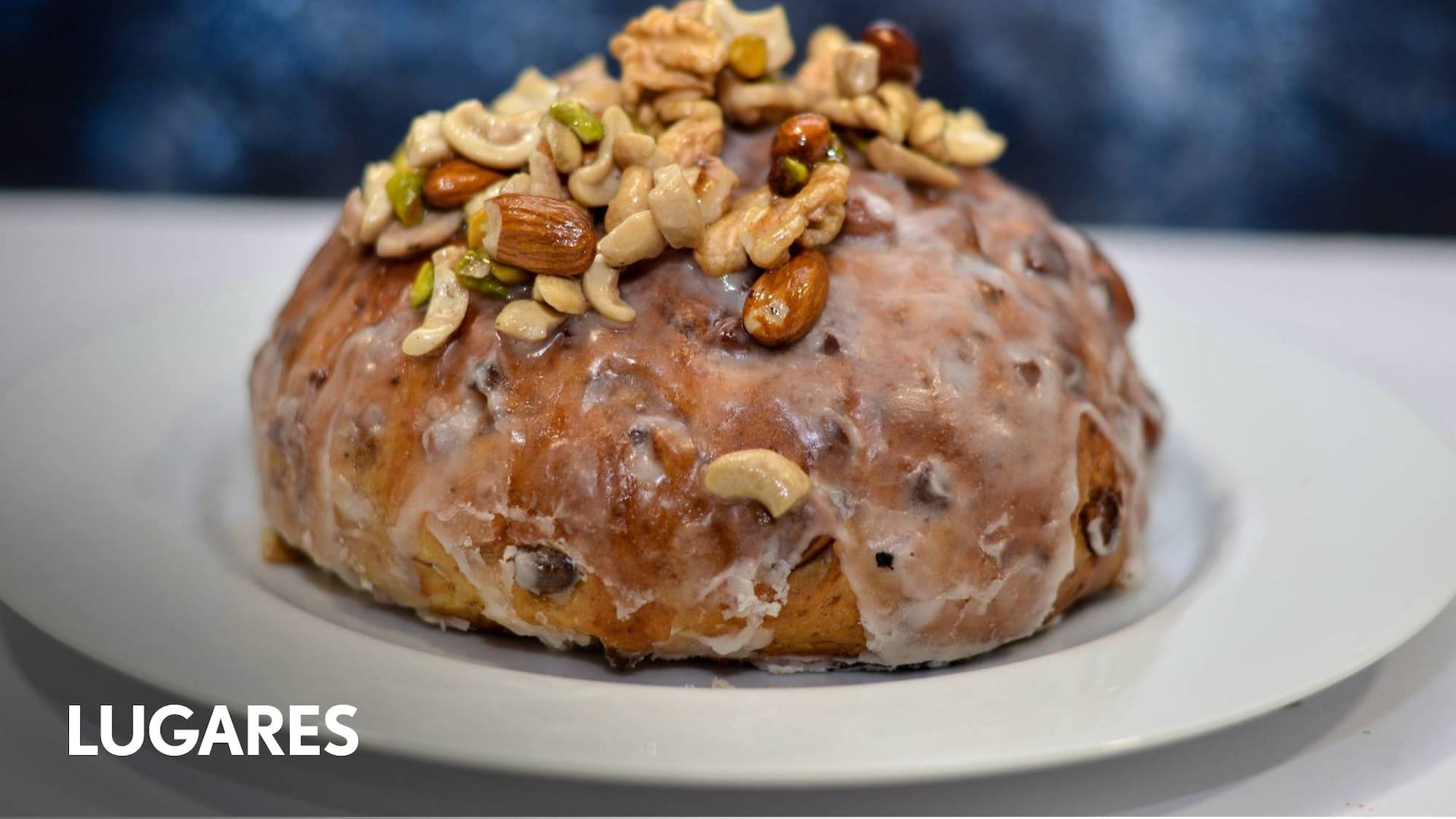 Pan dulce con frutos secos, tentación irresistible.