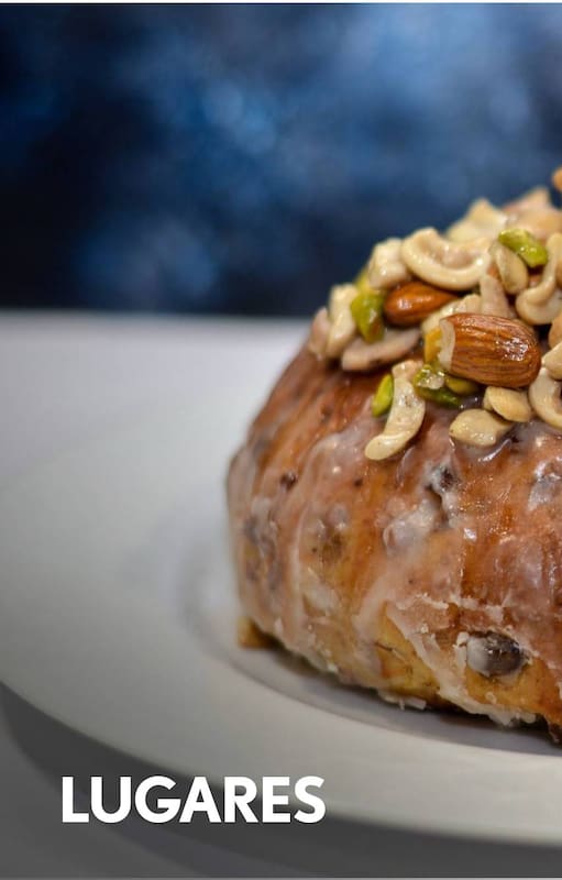 Pan dulce con frutos secos, tentación irresistible.