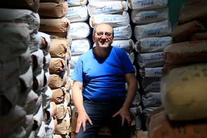 Leonardo Messina, de 56 años, propietario de Flores Porteñas, vivió dos años en Nueva York