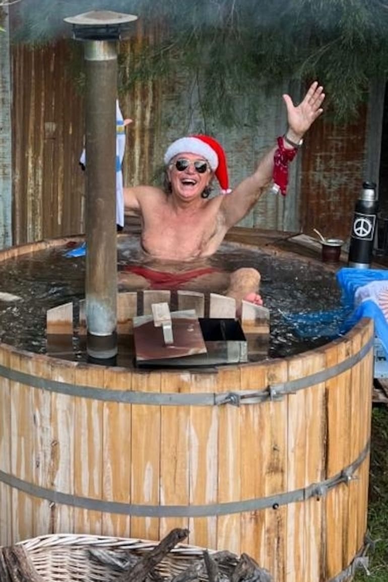 Pancho Dotto y su ofuro, baño japonés hidromasaje 2022