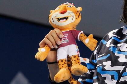 Pandi , mascota de Los Juegos Olimpicos de La Juventud.