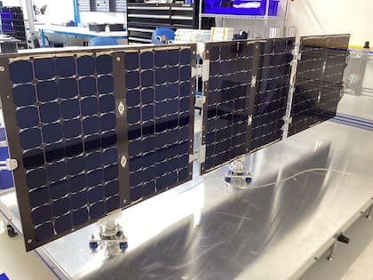 Panel solar de Pandora (NASA/BCT Solar Array Team)