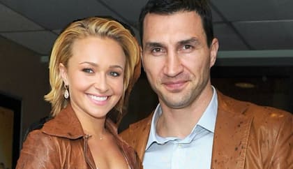 Panettiere junto a Wladimir Klitschko, con quien tuvo una hija