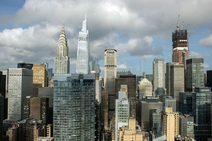 Panorama de Manhattan, en la ciudad de Nueva York. (Foto AP/Ted Shaffrey)