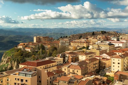 Panorámica de Enna