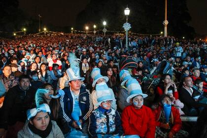 Pantalla gigantes en la ciudad de Buenos Aires
