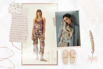 Pantuflas y manta, los accesorios que completan el kit de invierno por excelencia.
