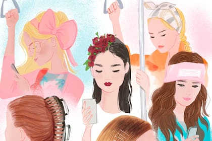 Pañuelos, horquillas, vinchas, moños, ganchos y flores, los complementos de tendencia que hoy definen y sostienen el peinado