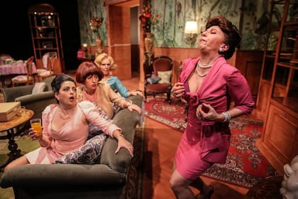 Paola Barrientos, Eugenia Guerty, Susana Pampón y Alejandra Flechner
