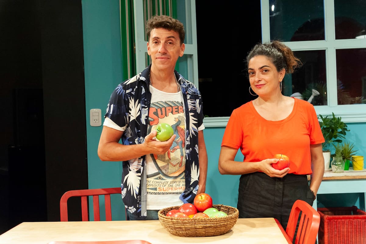 Paola Barrientos y Gonzalo Suarez