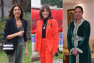 Todos los invitados a la Fiesta del Trono en la residencia del embajador de Marruecos