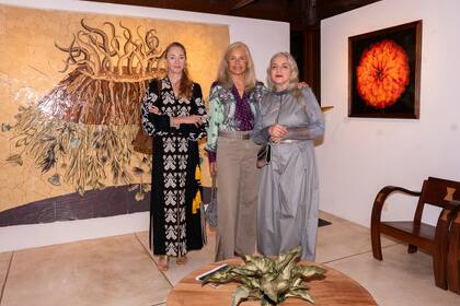 Paola Marzotto, Cecilia Zuberbühler y Nicola Costantino