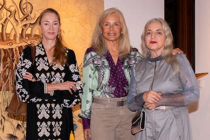 Paola Marzotto, Cecilia Zuberbühler y Nicola Costantino