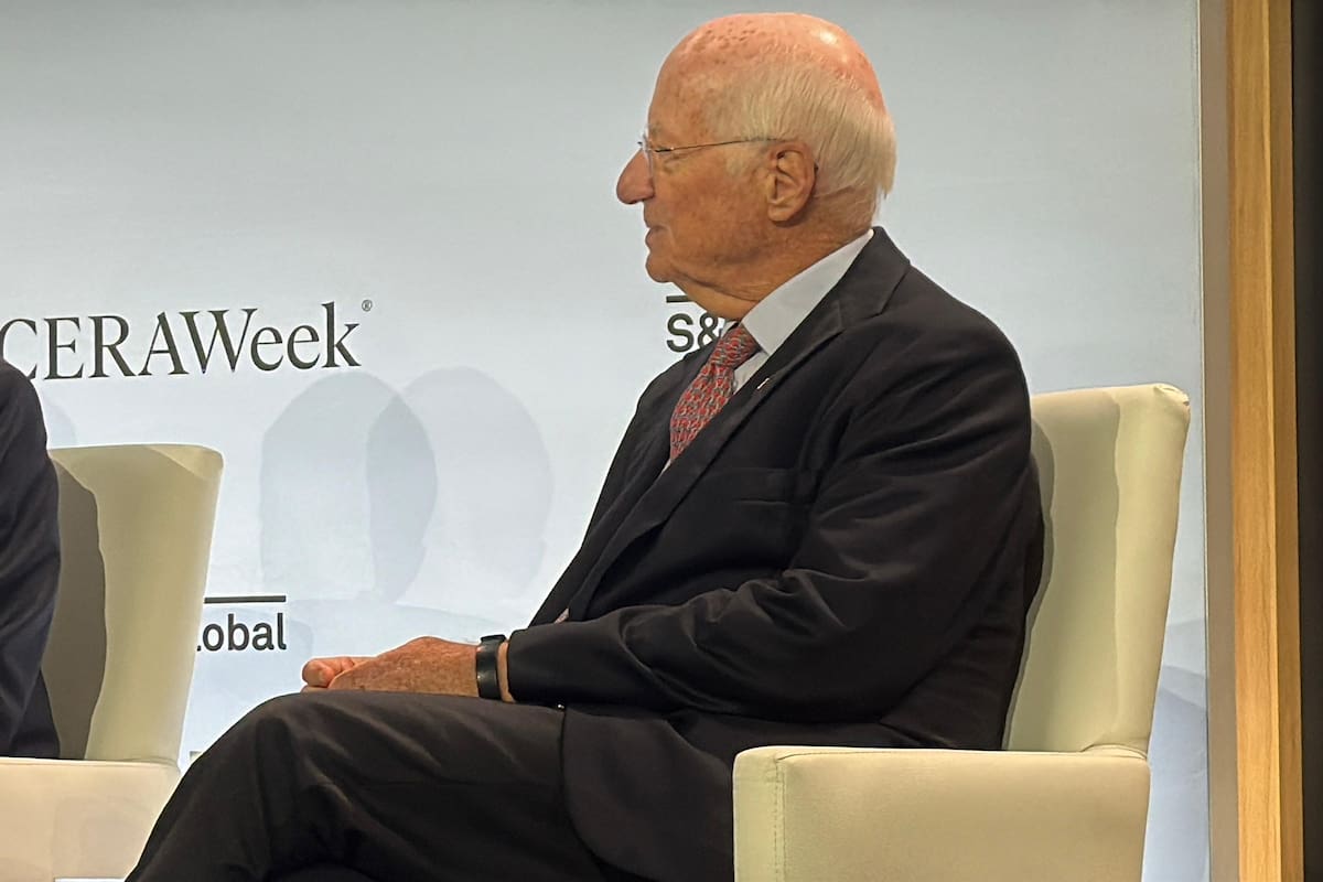 Paolo Rocca, en el CERAWeek, en Houston.
