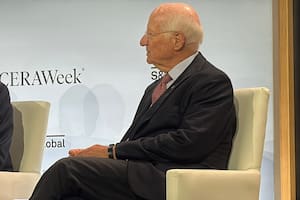 Paolo Rocca, en el CERAWeek, en Houston.