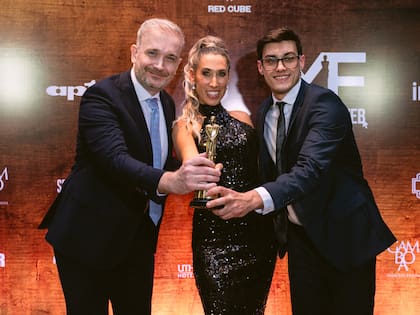 Paparazzi ganó el Martín Fierro a Mejor sitio de espectáculos (Fotos: Prensa Aptra)