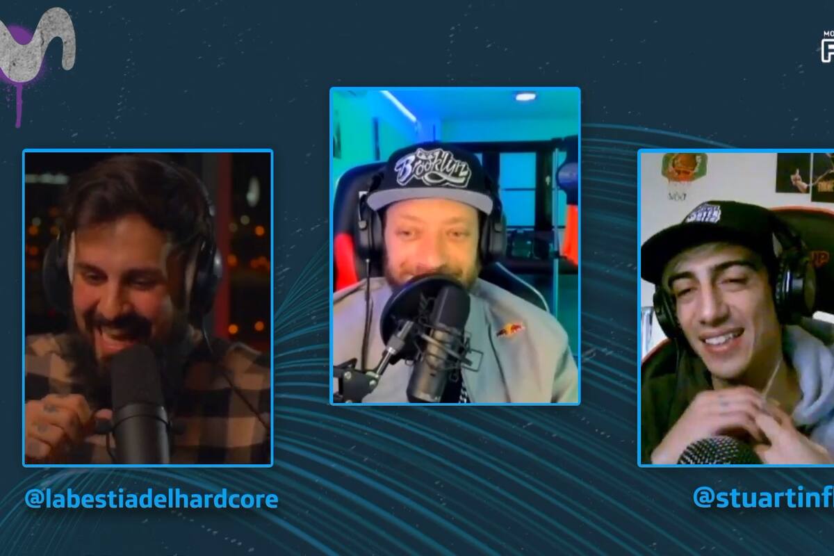 Papo, Stuart y Dtoke deslumbraron en el streaming de Movistar.