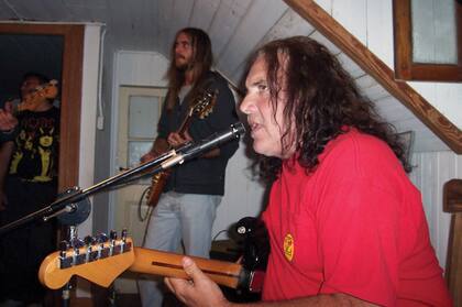 Pappo lo eligió como custodio de una Les Paul. “Conmigo se portó bárbaro, pero sé que tenía sus temas”