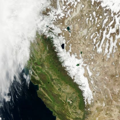 Para 2023, un diluvio de ríos atmosféricos provocó numerosas nevadas en la región, lo que ocasionó un aumento de la capa de nieve