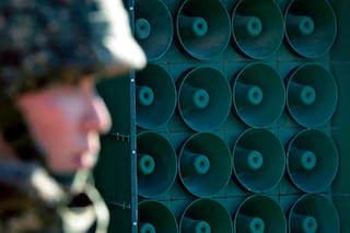 Desmantelaron en las Coreas los altavoces que emitían propaganda en la frontera