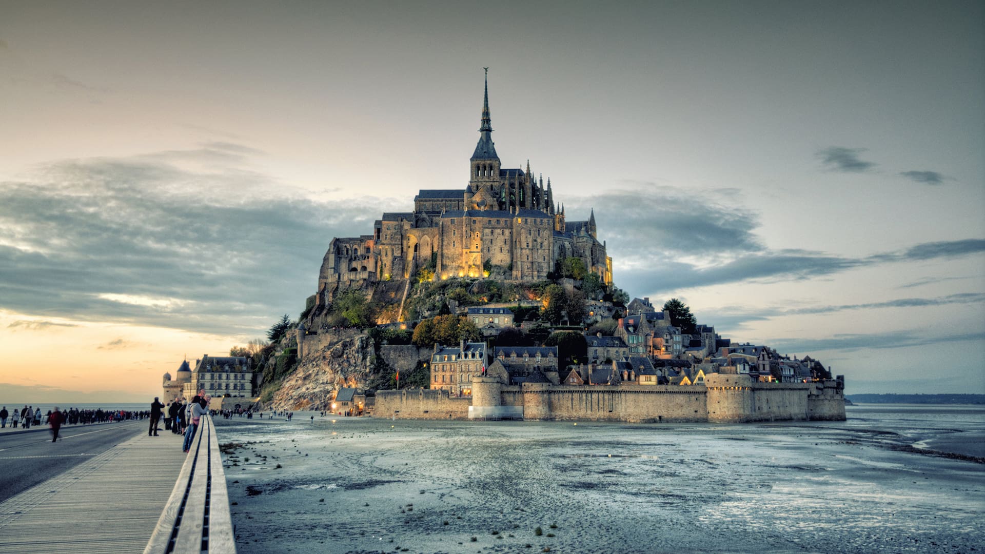 Abbey of Le Mont Saint Michel.