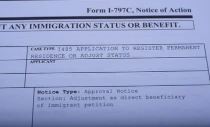 Para acudir al Centro de Asistencia en Solicitudes, será necesario presentar el formulario I-797C