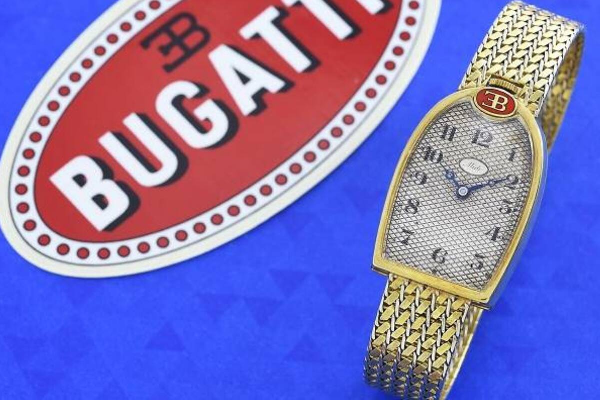 Para agradecer a sus pilotos y mecánicos, Ettore Bugatti encargó docenas de relojes de oro con correas de cuero al fabricante suizo de relojes Mido en los años 20