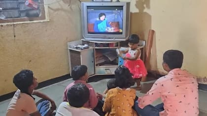 Para algunos en la aldea, la opción del ayuno de televisión e Internet era inviable