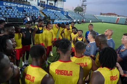 Para Angola, es un partido muy especial
