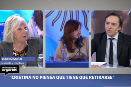 Para Beatriz Sarlo es lógico que Cristina Kirchner se coloque en el papel de víctima de la justicia
