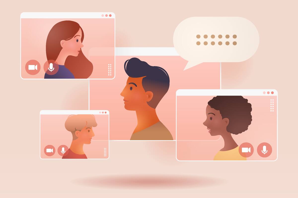 Para buena parte de la población, las videollamadas se transformaron, en 2020, en parte de la rutina diaria