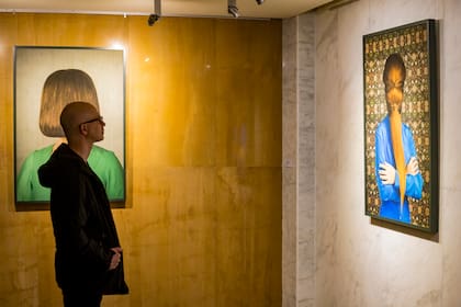 Para componer las fotos, el artista no utilizó herramientas digitales