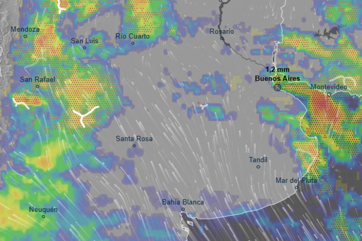 Para el domingo se espera descenso de temperaturas y lluvias aisladas