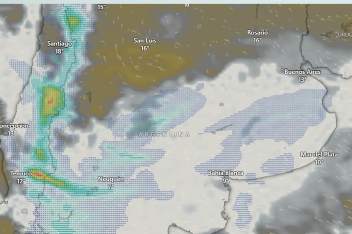 Para el fin de semana se esperan nubarrones y bajas temperaturas