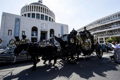 Para el funeral de uno de sus capos los Casamonica montaron un gran espectáculo en 2015