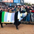 Rip, el toro Angus inspirado en la serie Yellowstone, fue elegido Gran Campeón Macho en Palermo