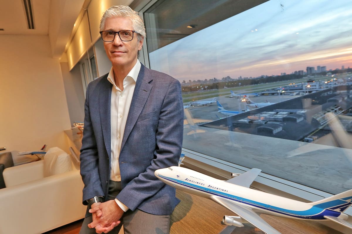 Para el presidente de Aerolíneas Argentinas, Luis Malvido, el paro de pilotos tiene motivaciones políticas