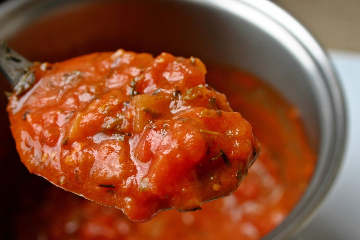 Para eliminar la acidez de la salsa no hace falta recurrir a aditivos poco saludables