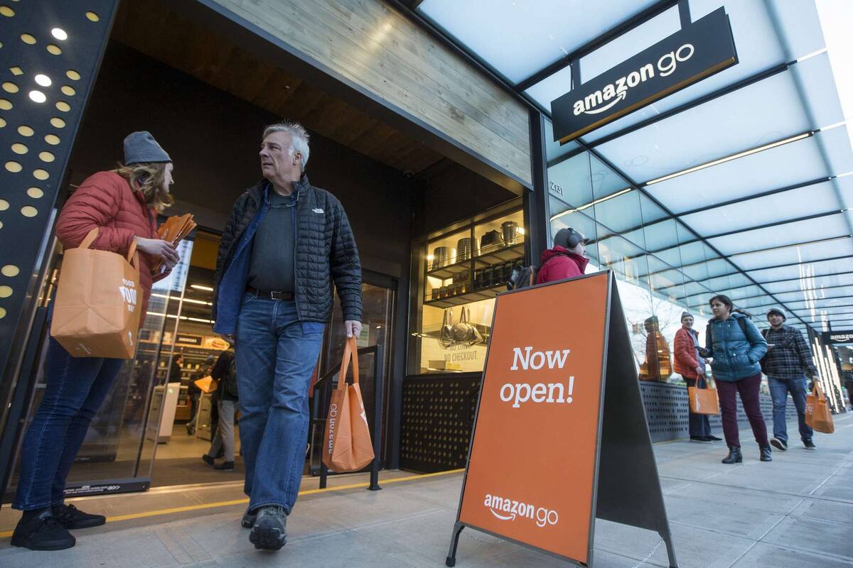 Para entrar (y salir) de Amazon Go necesitas tu teléfono móvil