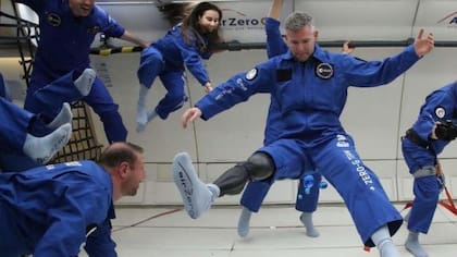 Para entrenar, los astronautas tienen que girar en una centrifugadora gigante