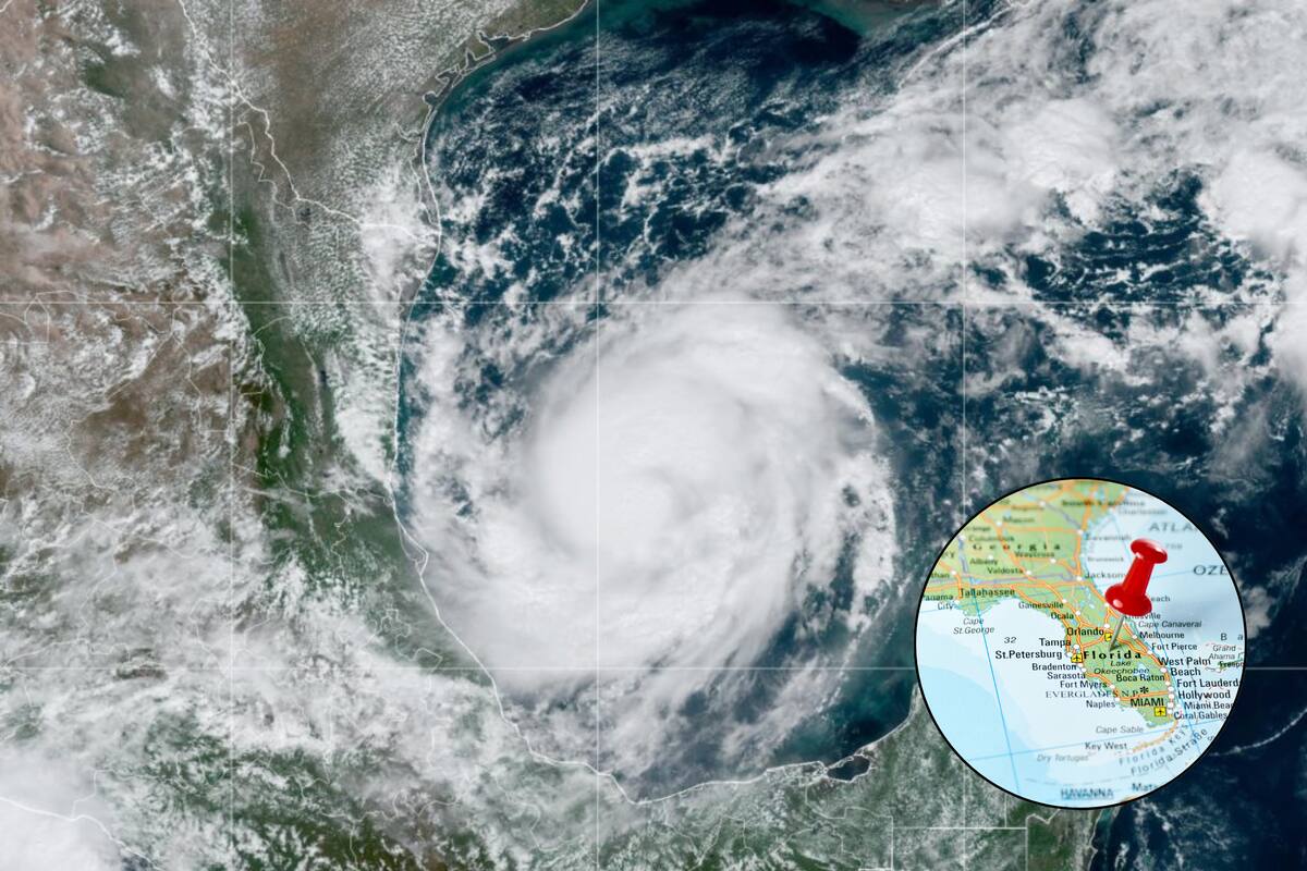 Para este lunes 7 de octubre se esperan fuertes lluvias e inundaciones repentinas en Florida, debido al paso del huracán Milton por el Golfo de México; además, continuará la ola de calor en California