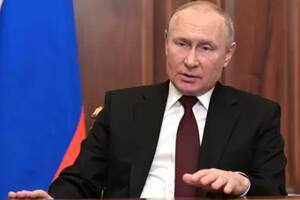 Para evitar un contagio, Putin se ha mantenido muy aislado, incluso de sus funcionarios.