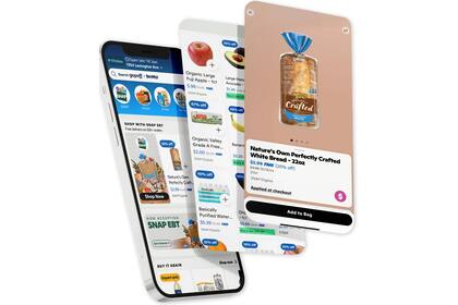 Para facilitar el proceso se puede poner el filtro “SNAP EBT” en la página de compras. (Gopuff)