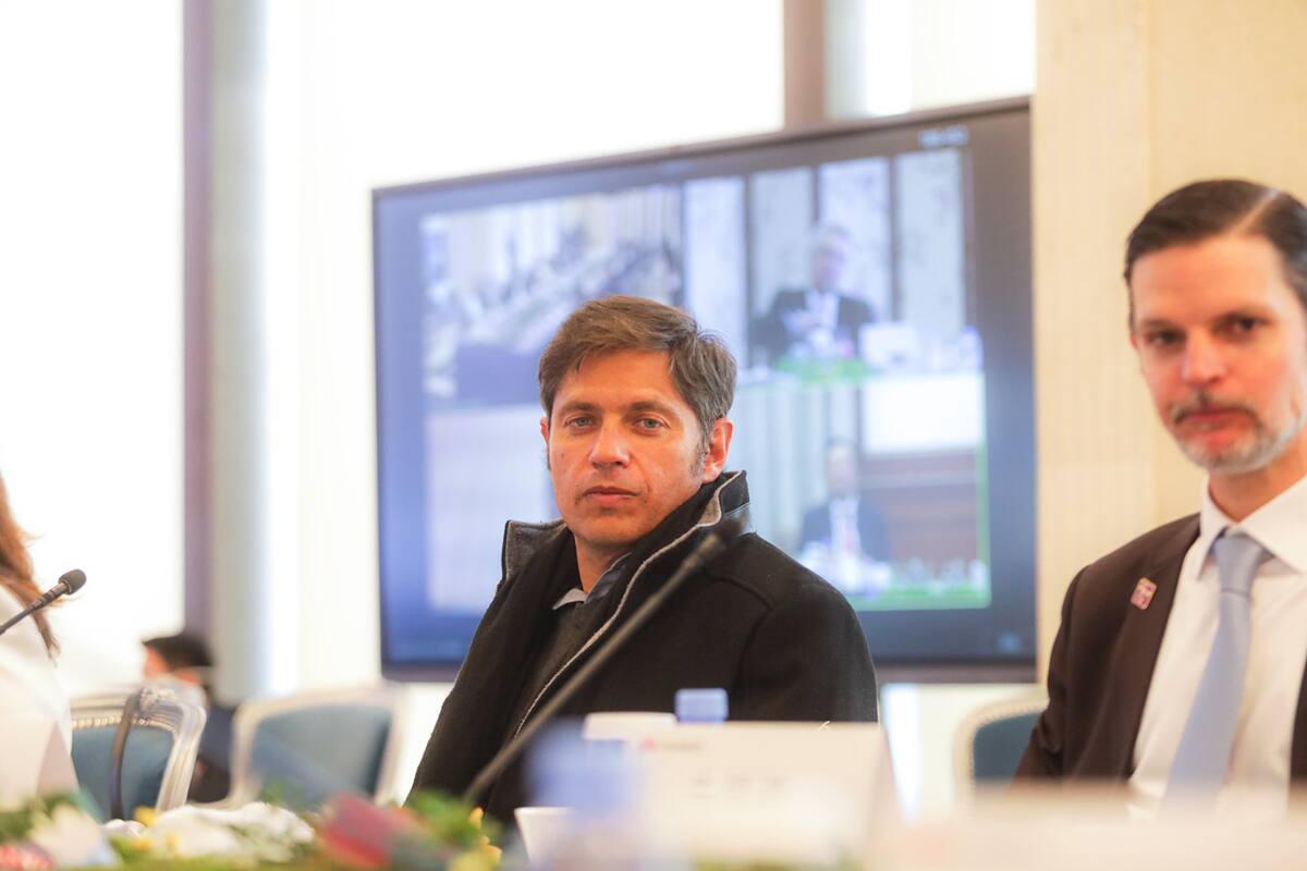 Para finalizar la gira por China, la comitiva presidencial visitó el Centro Tecnológico Huawei