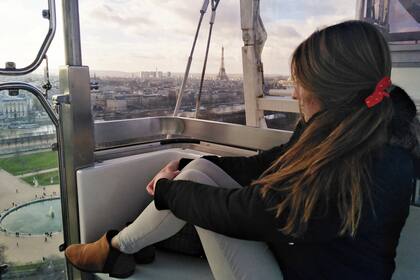 Para Guada, París es una ciudad que muta y se transforma.